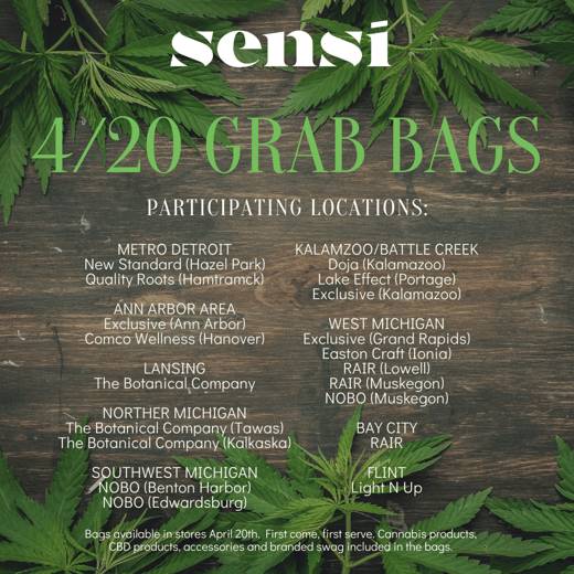 Sensi 420 Grab Bag